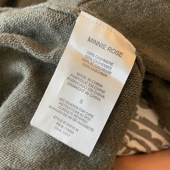 Minnie Rose 100% cashmere cardigan - Picture 5 of 5